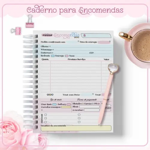 Arquivo Digital Caderno de Pedidos