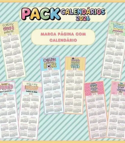 Arquivo Digital Calendários 2026