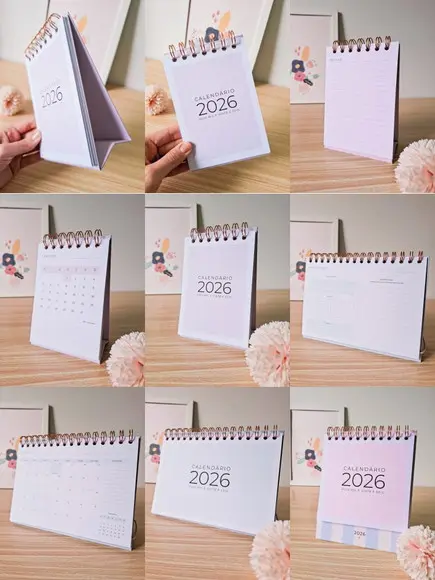 Arquivo Digital Calendários de Mesa 2026