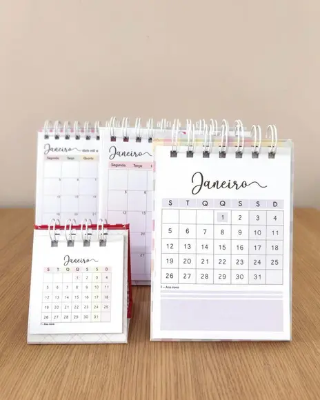 Arquivo Digital Calendários de Mesa 2026 02