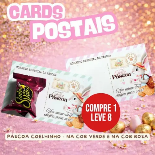 Arquivo Digital Card Postal Páscoa