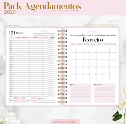 Arquivo Digital Coleção Agendamentos 2026