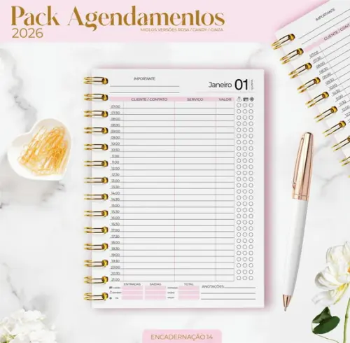 Arquivo Digital Coleção Agendamentos 2026