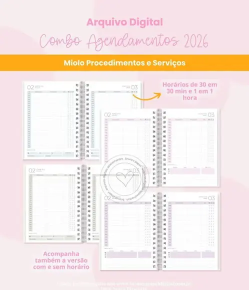 Arquivo Digital Coleção Agendamentos 2026 01