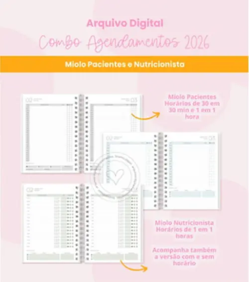 Arquivo Digital Coleção Agendamentos 2026 01
