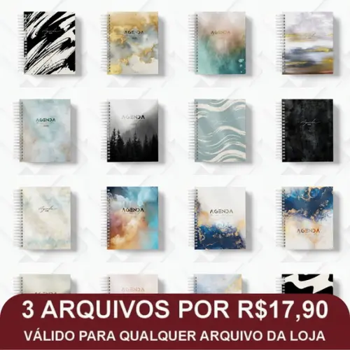 Arquivo Digital Coleção Agendas Masculinas 2025