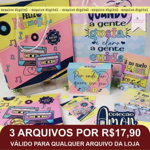 Arquivo Digital Coleção Amor Meu Dia dos Namorados 2024