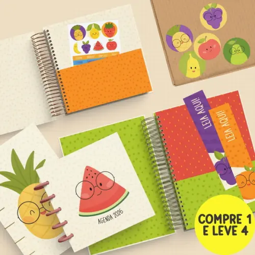 Arquivo Digital Coleção Cute Fruit 2026