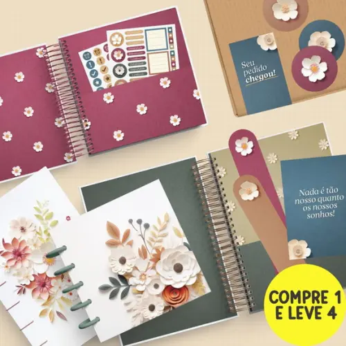 Arquivo Digital Coleção Flor de Papel 2026