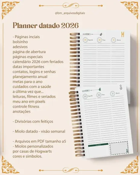 Arquivo Digital Coleçao Harry Potter 2026
