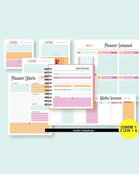Arquivo Digital Coleção Joy Agendas | |calendários | Blocos
