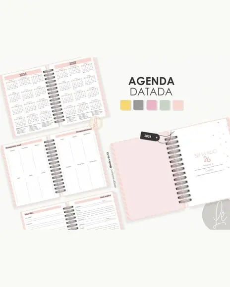 Arquivo Digital Coleção Miolo Agendas 2026 Datadas