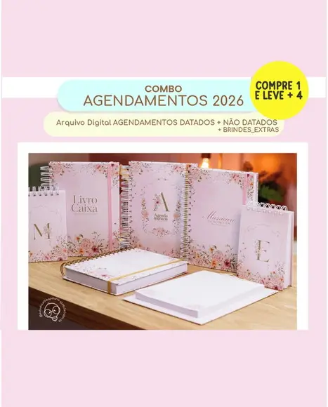 Arquivo Digital Combo Agendamentos 2026