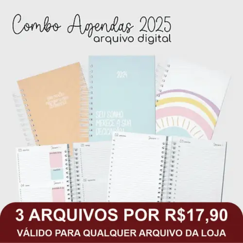 Arquivo Digital Combo Agendas 2025