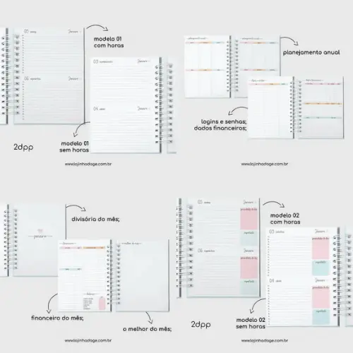 Arquivo Digital Combo Agendas 2025