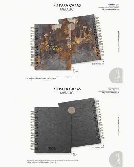 Arquivo Digital Combo Capas Coleção 2026