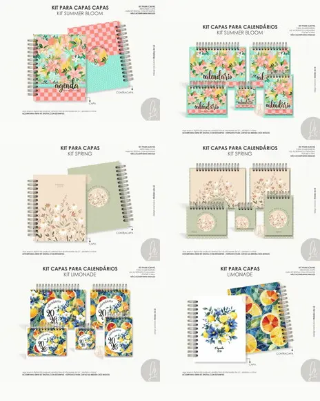 Arquivo Digital Combo Capas Coleção 2026