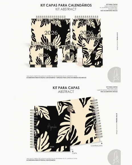 Arquivo Digital Combo Capas Coleção 2026
