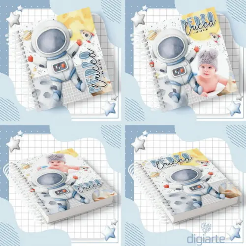 Arquivo Digital Combo Maternidade Astronauta Aquarela 02