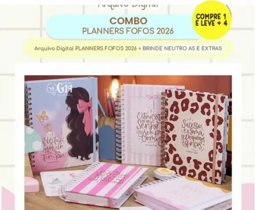 Arquivo Digital Combo Planner 2026