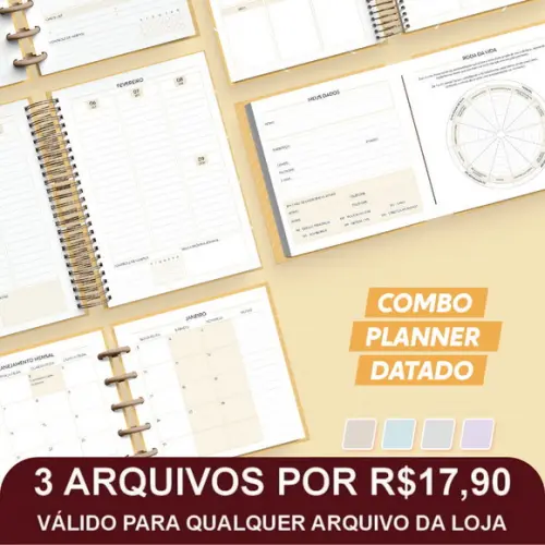 Arquivo Digital Combo Planner 2025