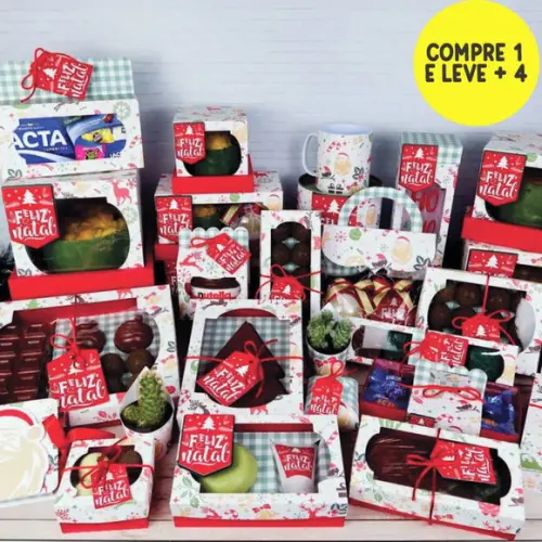 Arquivo Digital de Corte Caixas de Natal 2021