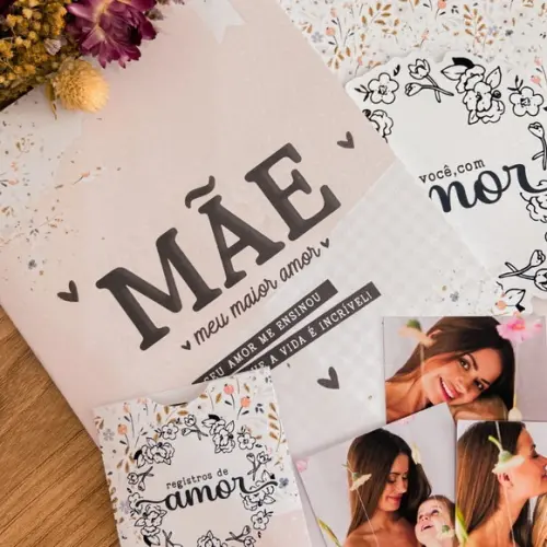 Arquivo Digital Dia das Mães Encadernação 2023
