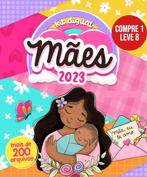 Arquivo Digital Dia das Mães Mimos + Canecas + Ilustrações