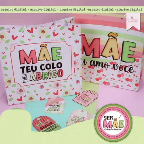 Arquivo Digital Encadernação Dia das Mães 2024
