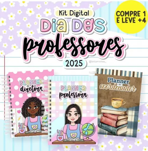 Arquivo Digital Encadernação Dia dos Professores 2025