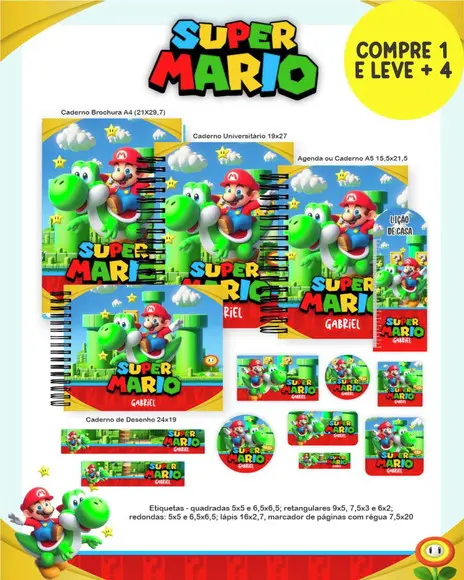 Arquivo Digital Escolar Super Mario Bros 2026
