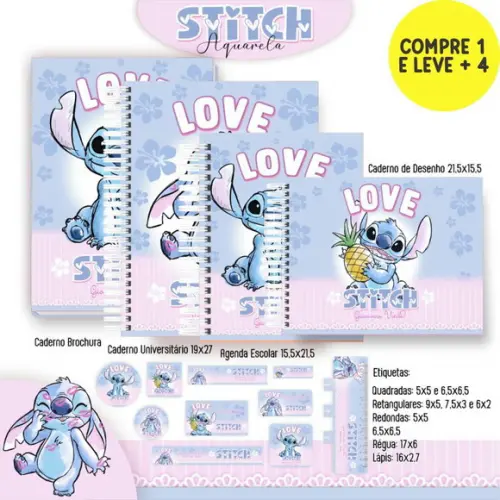 Arquivo Digital Escolar Stitch 2025