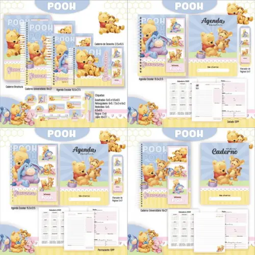 Arquivo Digital Escolar Ursinho Pooh 2025