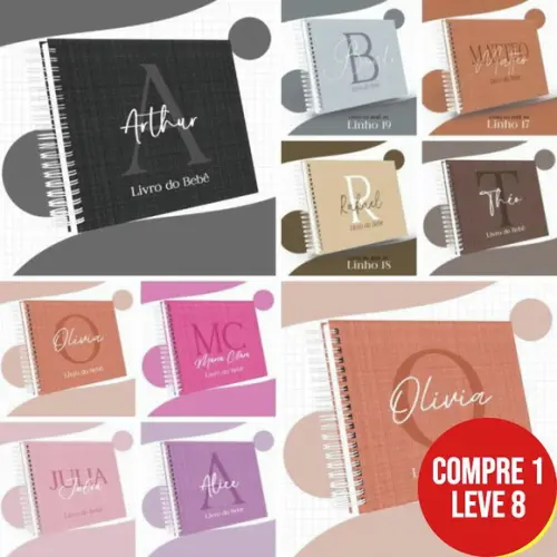 Arquivo Digital Kit Maternidade Linho Neutro 05