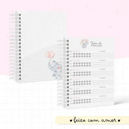 Arquivo Digital Kit Maternidade Elefantinha 12