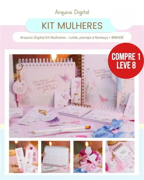 Arquivo Digital Kit Mulher Organizada 2026