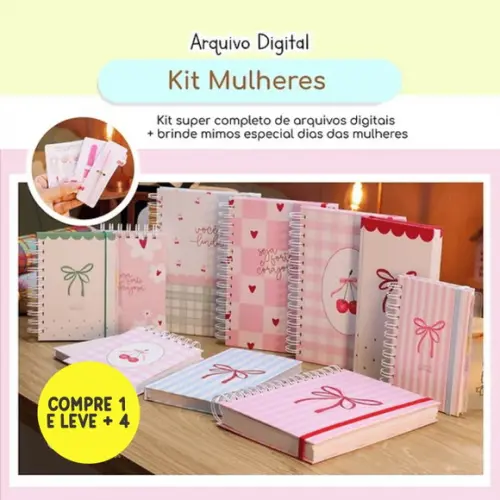 Arquivo Digital Kit Mulheres + Brinde 2025