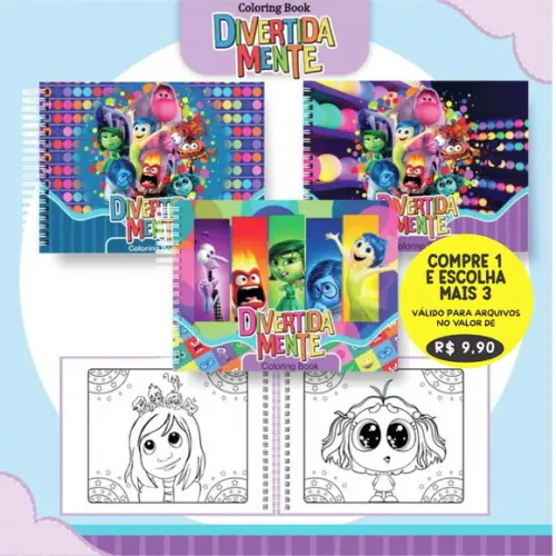 Arquivo Digital Livro de Colorir Divertidamente
