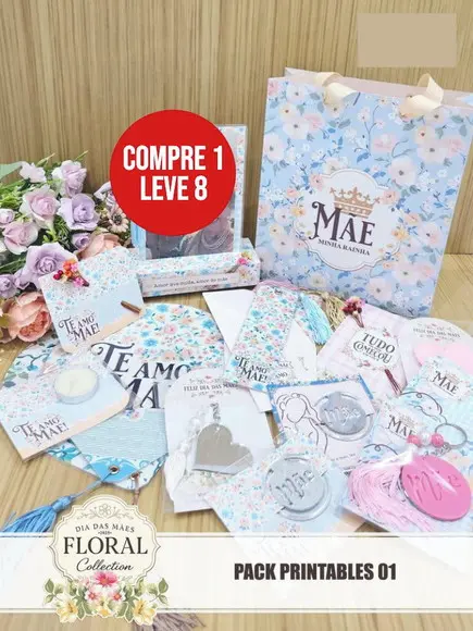 Arquivo Digital Mãe 2025 Pack Printables 01