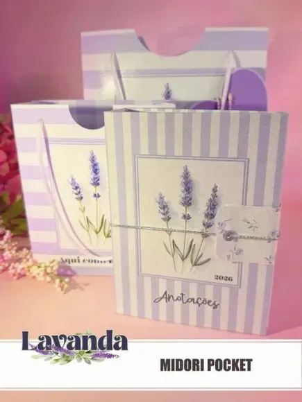 Arquivo Digital Midori Pocket Lavanda