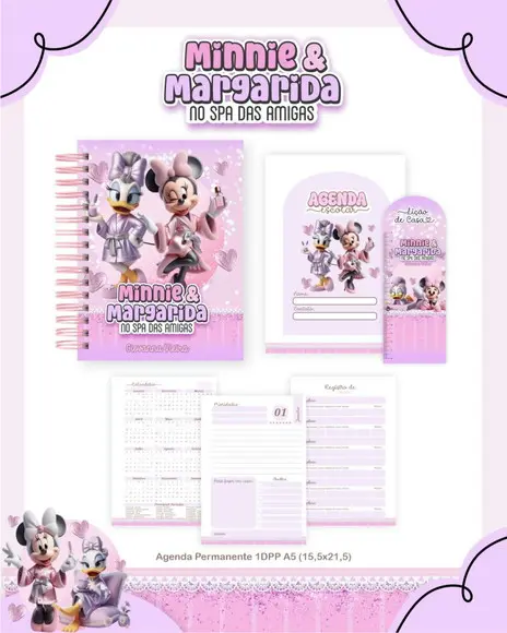 Arquivo Digital Minnie e Margarida Escolar 2026