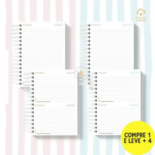 Arquivo Digital Miolo de Agenda Escolar Não Datada A5