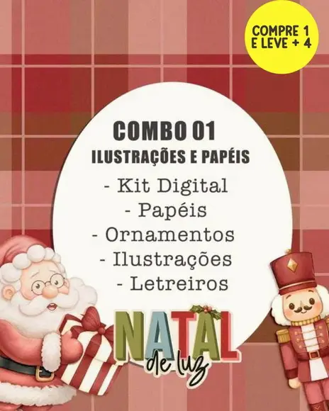 Arquivo Digital Natal de Luz 2025 Combo Ilustrações 01