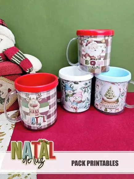 Arquivo Digital Natal de Luz Pack Printables
