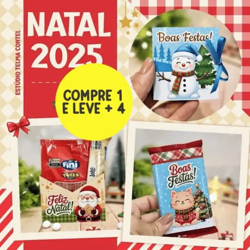 Arquivo Digital Natal Printables Completo 2025