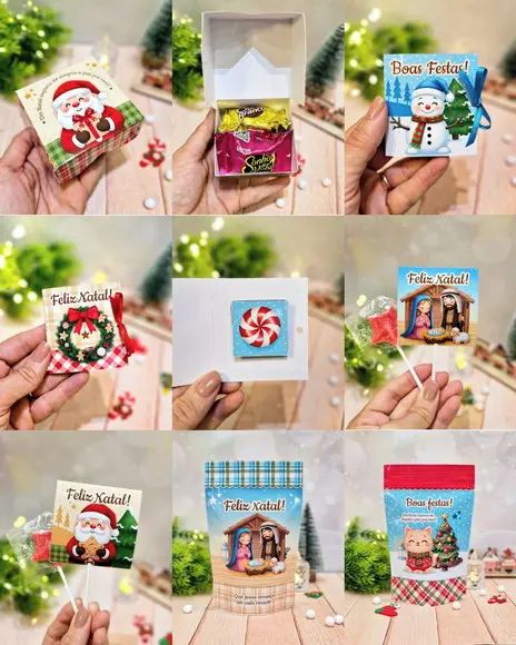 Arquivo Digital Natal Printables Completo 2025