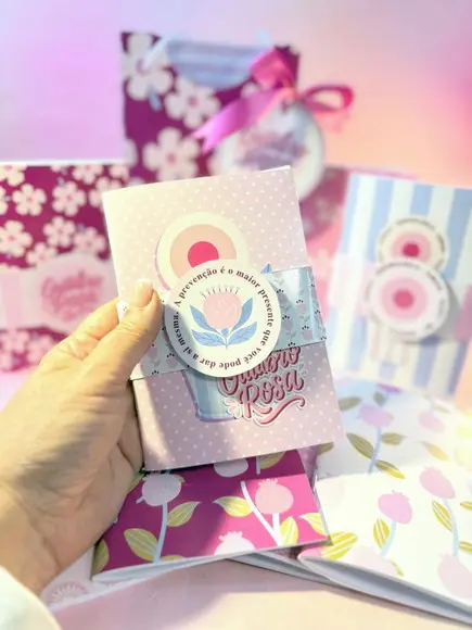 Arquivo Digital Outubro Rosa 2025 ? Caderninho Pocket A6