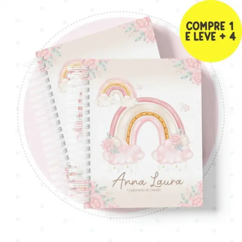 Arquivo Digital Pack Maternidade Arco Iris Menina 10