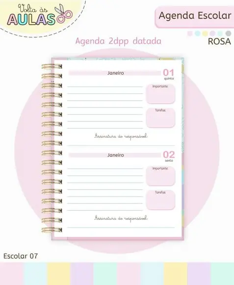 Arquivo Digital Pack Miolos Agendas Escolar 2026