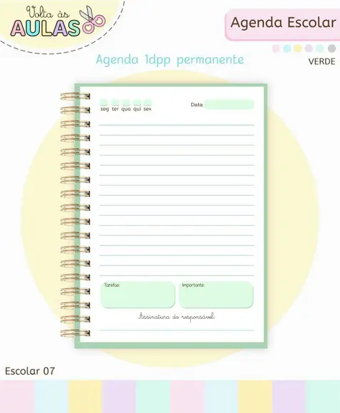 Arquivo Digital Pack Miolos Agendas Escolar 2026